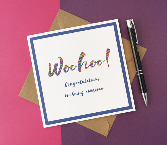 Woohoo! Congratulations on being awesome card