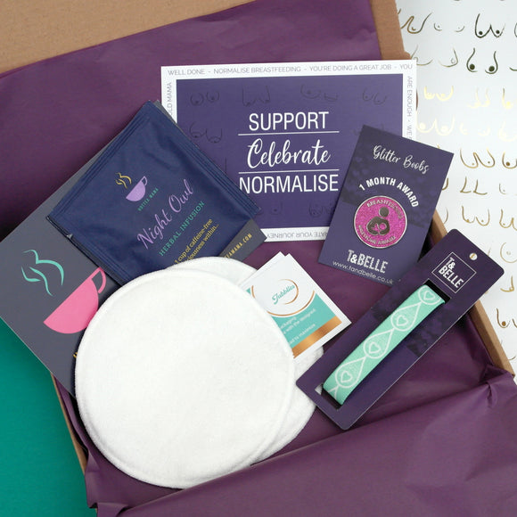 Breastfeeding Milestone Mini Gift Box - Nursing Mum Keepsake