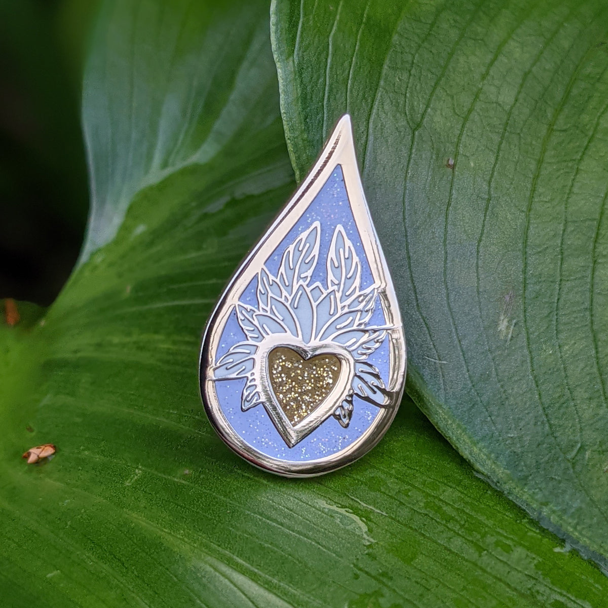 Liquid Gold, Liquid Growth, Liquid Love Breastfeeding Enamel Pin – T ...